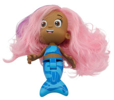 Molly Bubble Guppies Splash Surprise Bath Doll Mermaid Color Changing Hair Toy