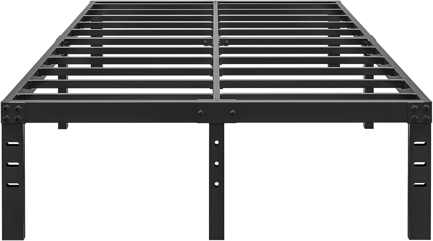 - Heavy Duty, Noise-free, No Box Spring Needed