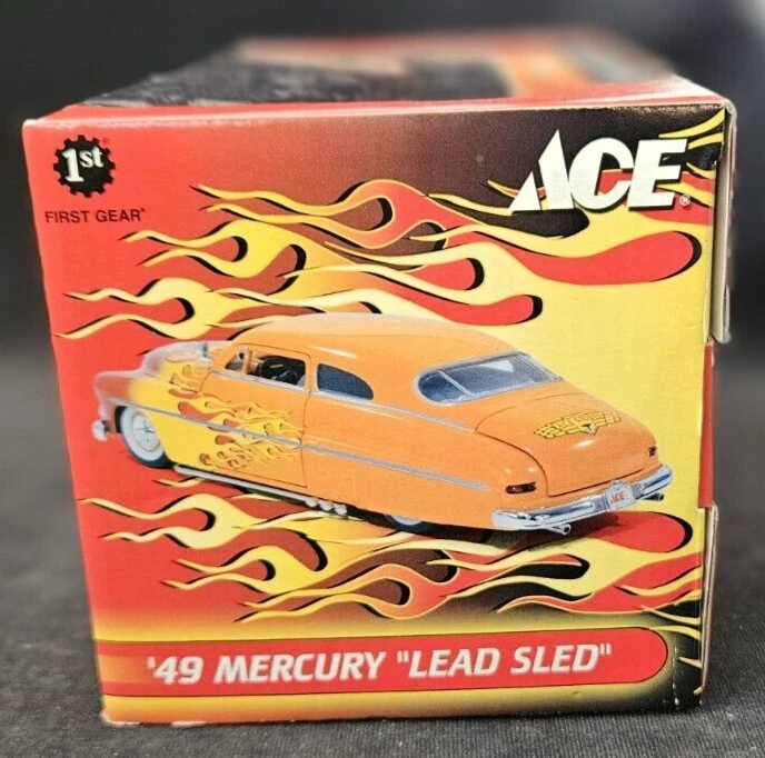 Nuevo en caja First Gear Ace '49 Mercury Plomo Trineo Escala 1:25 Diecast Réplica Banco de Monedas Foto 4 de 4