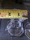 Used Mikasa Slovenia Lead Crystal Short Taper Candle Holders (2) — photo 4