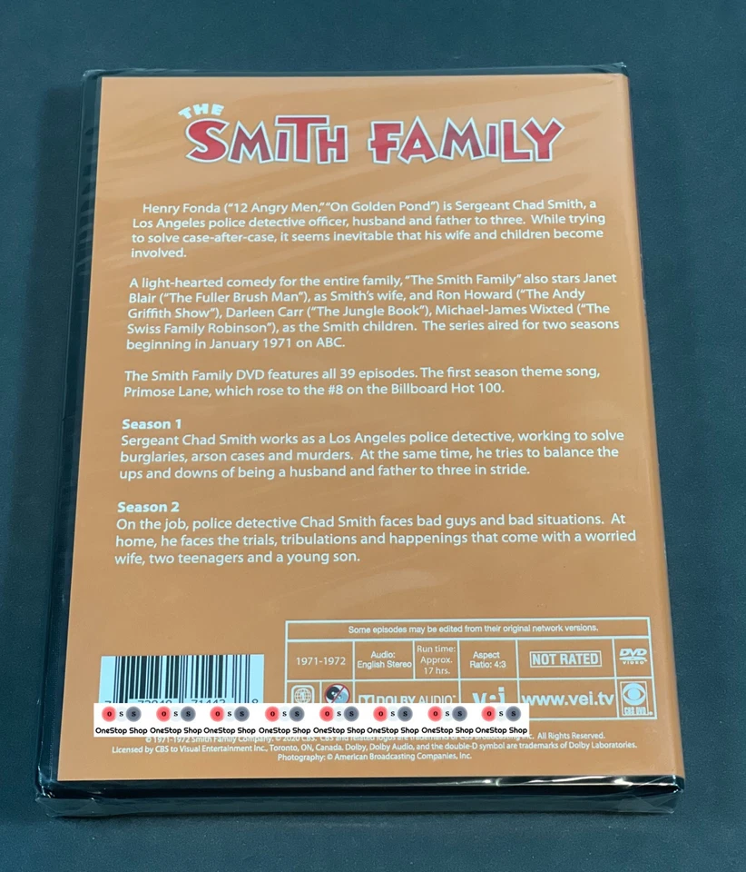 ✨ The SMITH FAMILY ✨The Complete Series 💥 DVD 💥 NEW ~ VE 7144 - Image 2 of 4