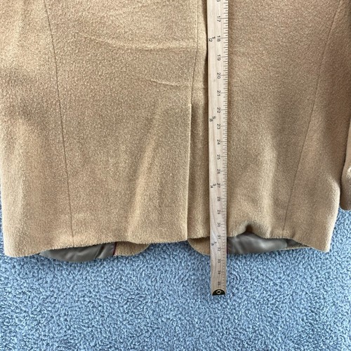 Evan Picone Camel Hair Blazer Mens 42R Tan Business Corpcore Academia Sport Coat - Picture 10 of 12