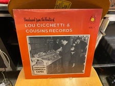 Unreleased from the Vaults of Lou Cicchetti & Cousins Records LP [doo wop SEALED
