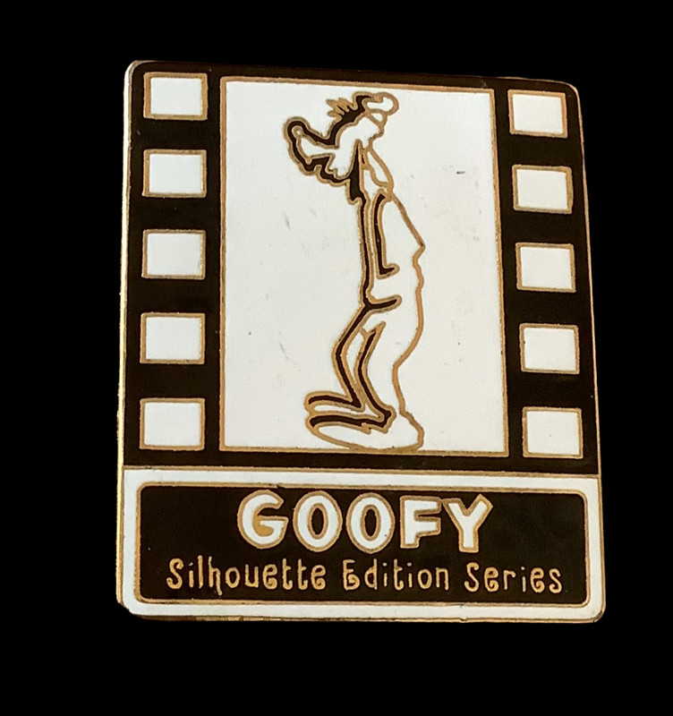 Disney  Goofy Silhouette Edition Series film strip PIN