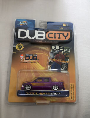 JADA DUB CITY 2000 CHEVY S-10 PURPLE NIB NOS ~ Fred Durst 1:64