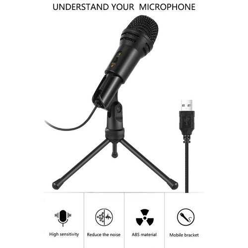 Universal Microphone Perfect for Vlogging Equipments Widely Use USB Ports - Picture 3 of 8