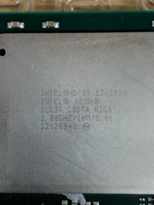 Lot of 2 Intel Xeon E7-2820 SLC3R