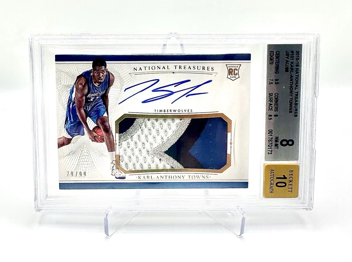 その他 Karl Anthony Towns National Treasures /5 2015-16 Panini National Treasures - Karl-Anthony Towns #101 for