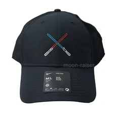 Disney X Nike Star Wars Lightsaber Baseball Hat Club Cap Adult Adjustable Black