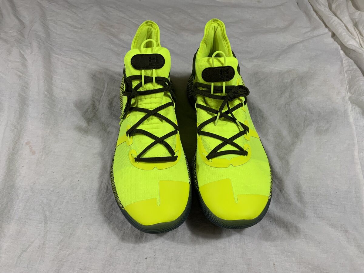 UNDER ARMOUR CURRY 6 'COY FISH' NEON YELLOW RARE COLLECTORS UNDER ARMOUR CURRY 6 'COY FISH' NEON YELLOW RARE COLLECTORS