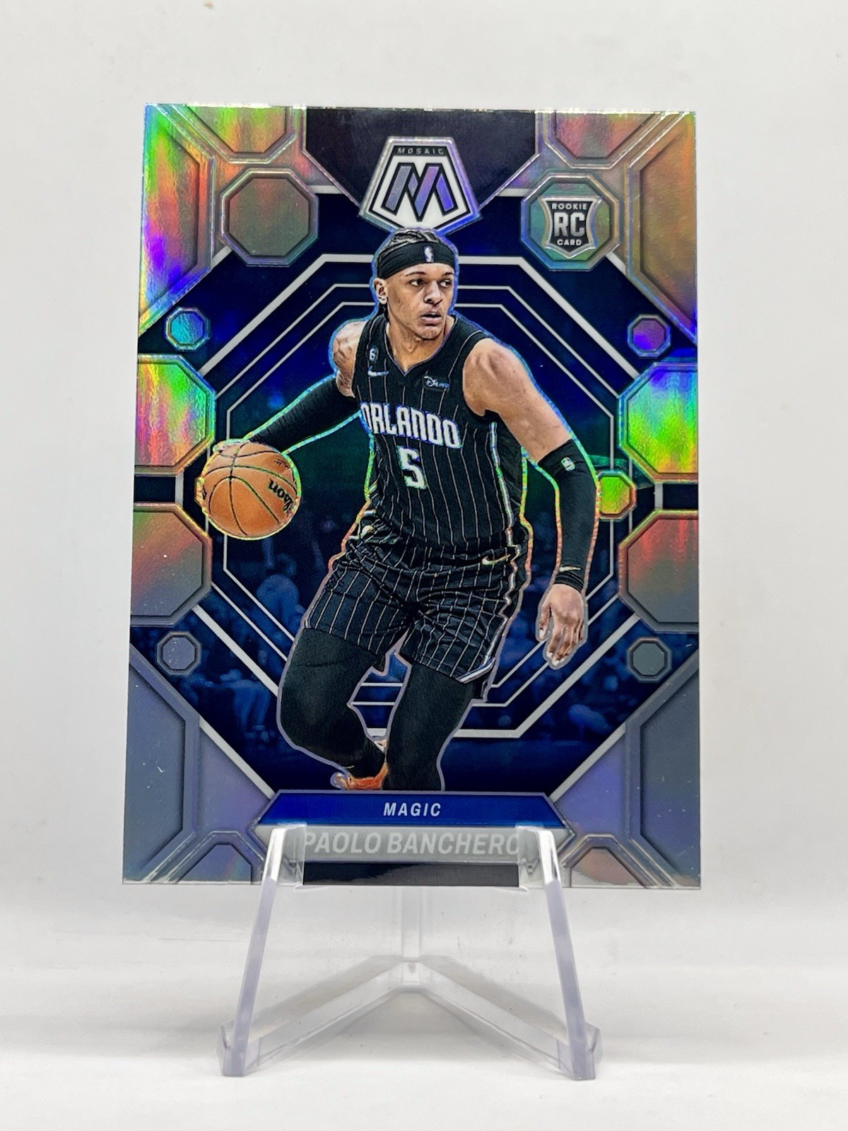 PAOLO BANCHERO 2022-23 PANINI MOSAIC SILVER PRIZM #231