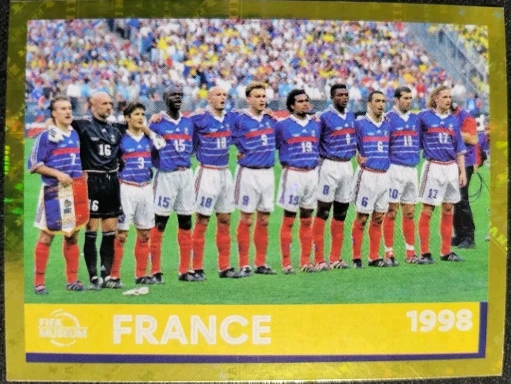 Panini Soccer France 1998 Season Sports Trading Cards