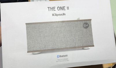 Klipsch The One Plus Premium Bluetooth Speaker System (Walnut) NEW IN BOX