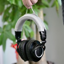 Universal Headphone Headband Protector Knitted Zip Headband Cover Headstock Case