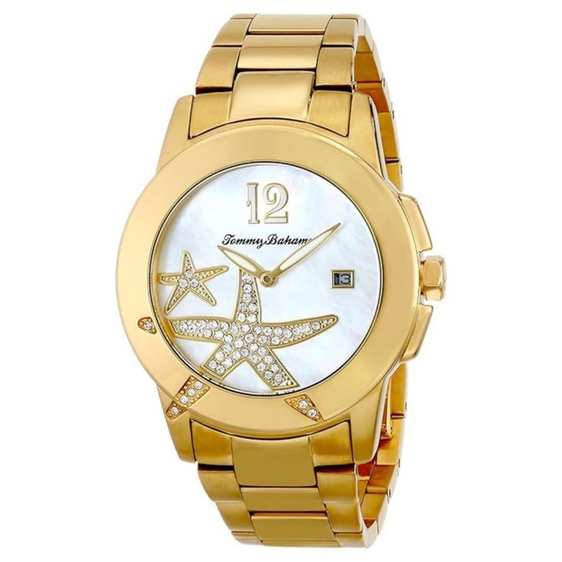 Tommy Bahama Women's Mother of Pearl Dial Quartz Watch TB4056