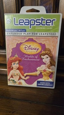 LeapFrog Leapster, Disney Princess Worlds of Enchantment Learning Game