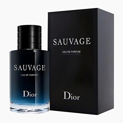Dior Sauvage Eau de Parfum Spray, Regular Size 3.4 fl oz Bergamot