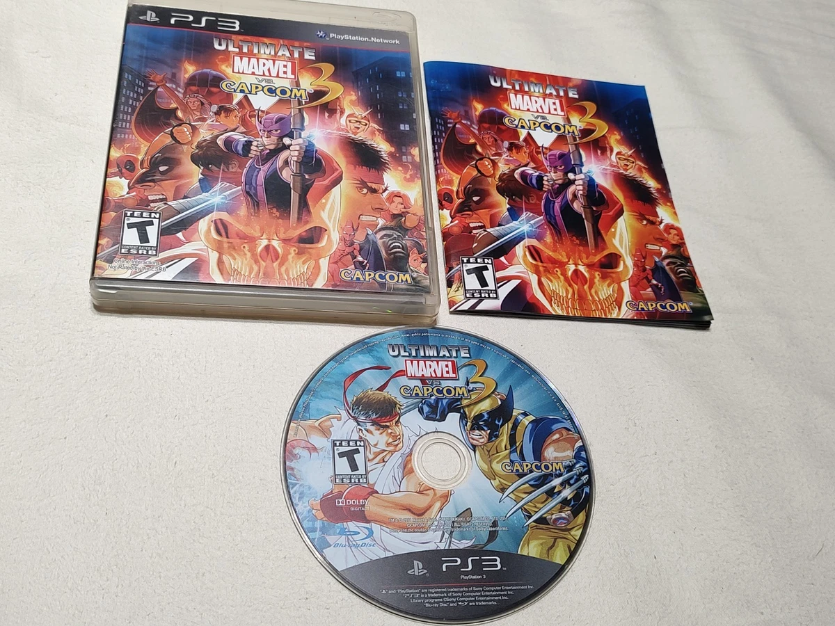 Ultimate Marvel vs. Capcom 3 Sony PlayStation 3 Video Games for