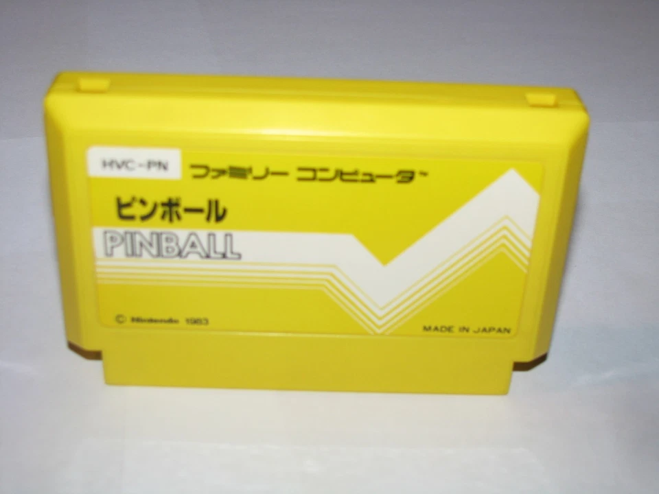 Pinball (RARE Silver Box version) Famicom NES Japan import +Manual CIB US Seller - Image 3 of 4