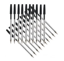 Image of Q Connect Ballpoint Pen Medium Black (Pack of 20)