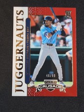2025 Panini Crusade Chandler Simpson RC #35 Juggernauts /99