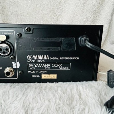 Yamaha Digital Reverberator REV5 Reverb Multi Effects Processor Yamaha Digital Reverberator REV5 Reverb Multi Effects Processor