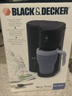 New In Box Black & Decker Brew'n Go Black Single Serve Coffee Maker DCM19 W Mug