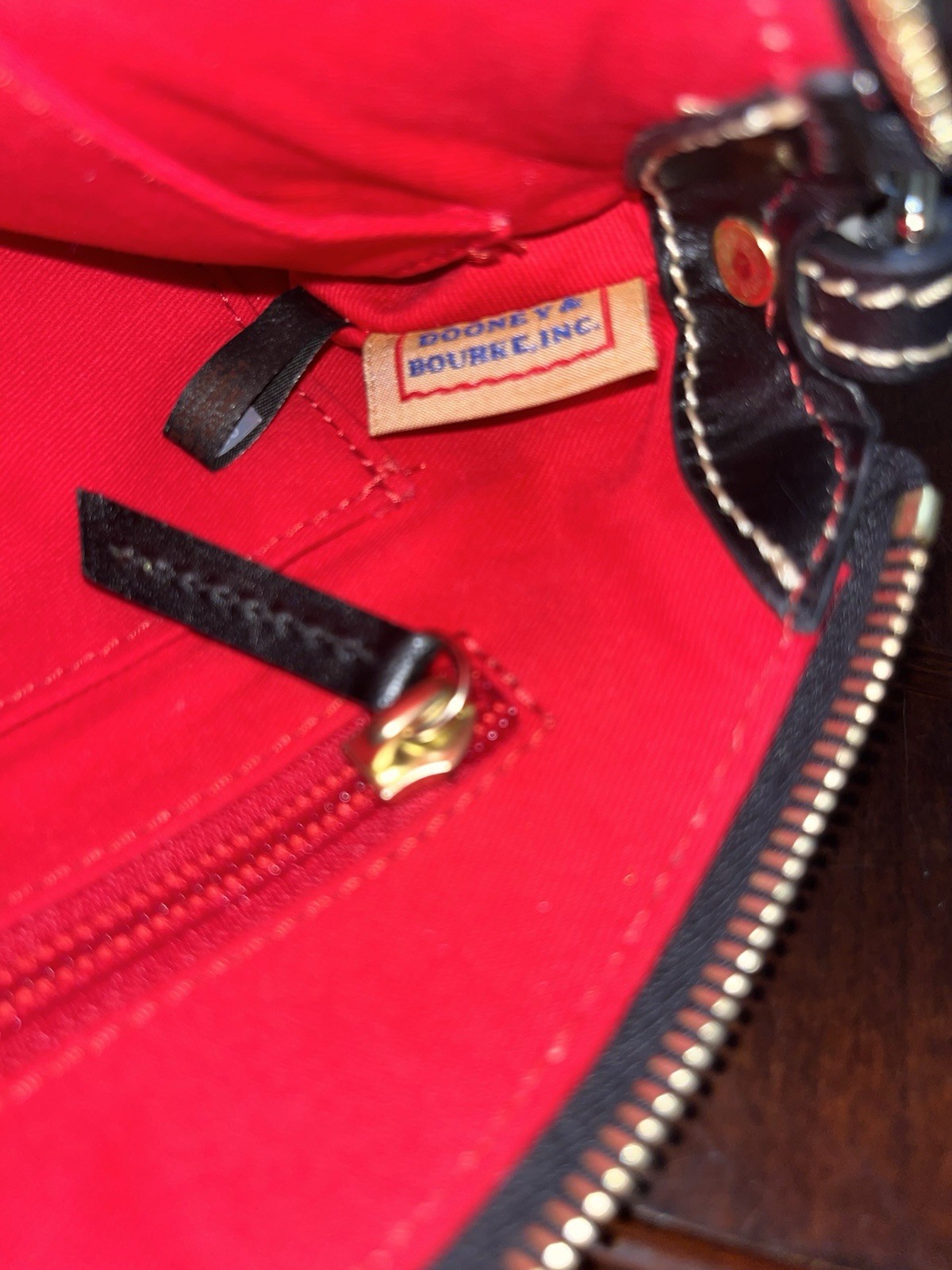 Dooney & Bourke Gray Ostrich Ruby Crossbody Purse - image 13