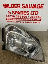 NISSAN QASHQAI HEADLIGHT DRIVERS SIDE O/S 08 PLATE
