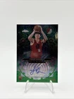 2025-26 Topps Chrome Yang Hansen Chromograph Auto Green Refractor Rookie /99 RC