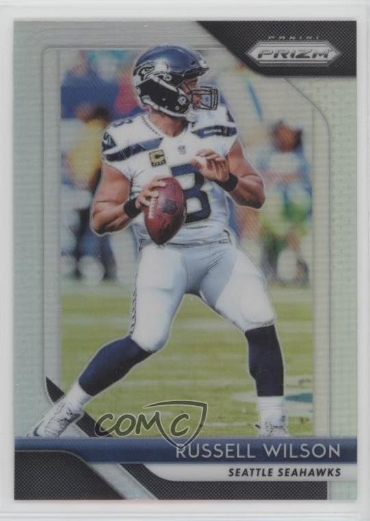2018 Panini Prizm Silver Prizm Russell Wilson #19 5z0