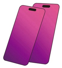 2 Pack Gradient Tempered Glass for iPhone 16 Plus Privacy Screen Protector