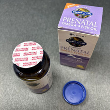 Garden of Life Prenatal DHA Omega 3 Fish Oil Minami 60 Count Pack 1 SEALED