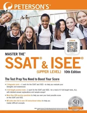 Master the SSAT & ISEE by Peterson's (English) Paperback Book