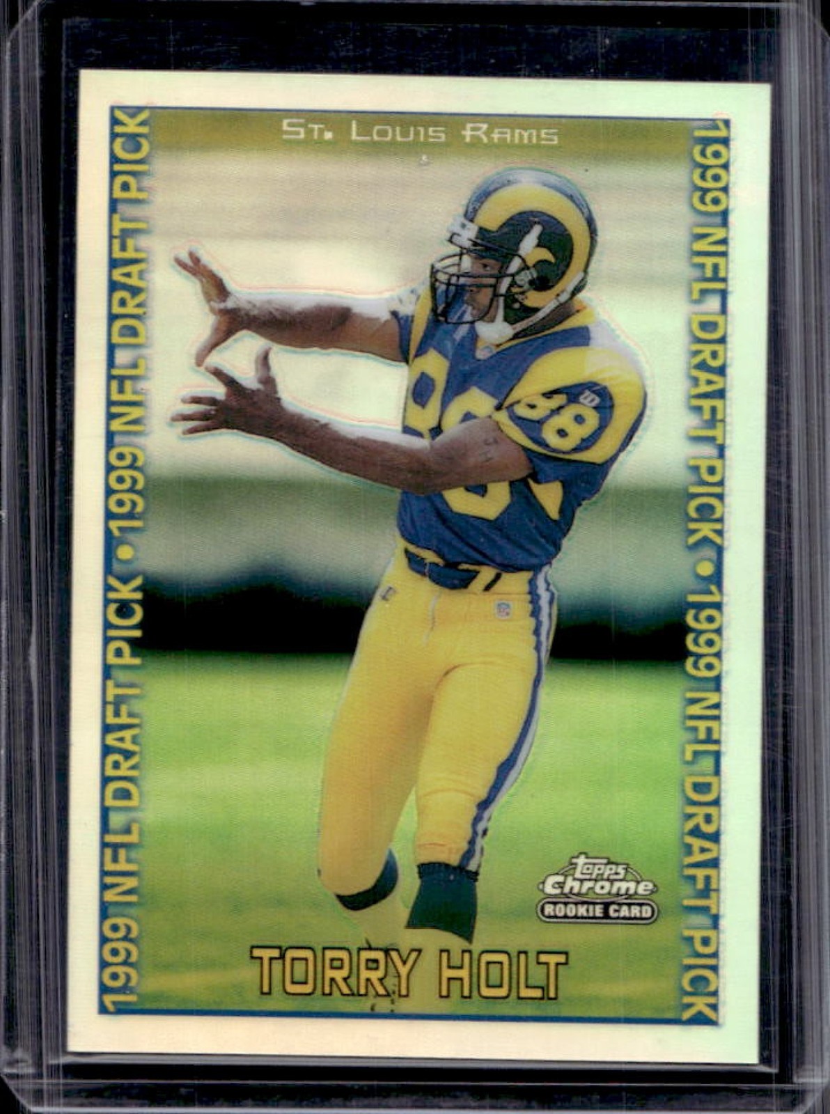 1999 Topps Chrome Torry Holt Refractor Rookie RC #149 Rams