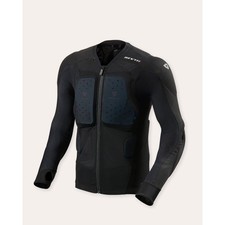 Chaqueta Protectora REVIT Proteus Negra Blindada Moto Capa Base FPG055-0010-L