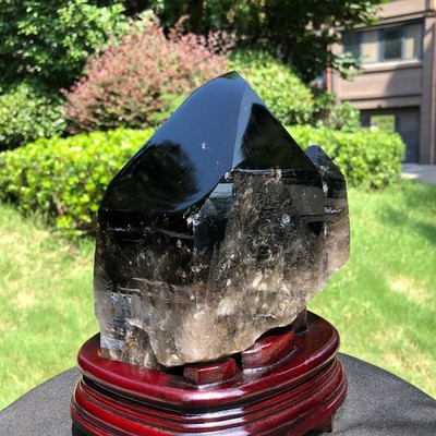 8.86LB Natural Black Crystal Specimen Quartz Crystal Specimen Healing 1778