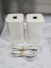 2x Apple AirPort Generation 6xtreme A1521 Wifi Router Base Station.