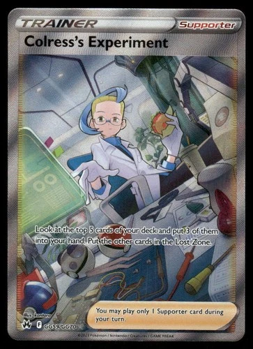 Pokemon Cards Colress's Experiment GG59/GG70 Crown Zenith Galarian Gallery NM *2