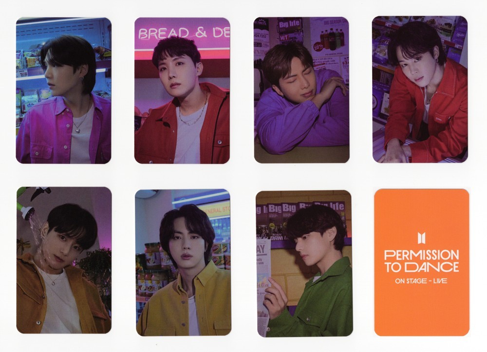 防弾少年団(BTS) - PERMISSION TO DANCE ON STAGE BUTTON PACK PERMISSION TO DANCE ON STAGE - LIVE (Contact ver