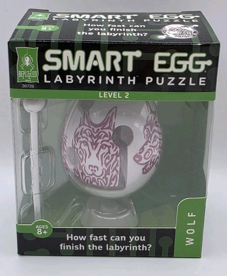 Rompecabezas Smart Egg Laberinto Nivel 2 Wolf By Be Puzzled #30726 Foto 2 de 4