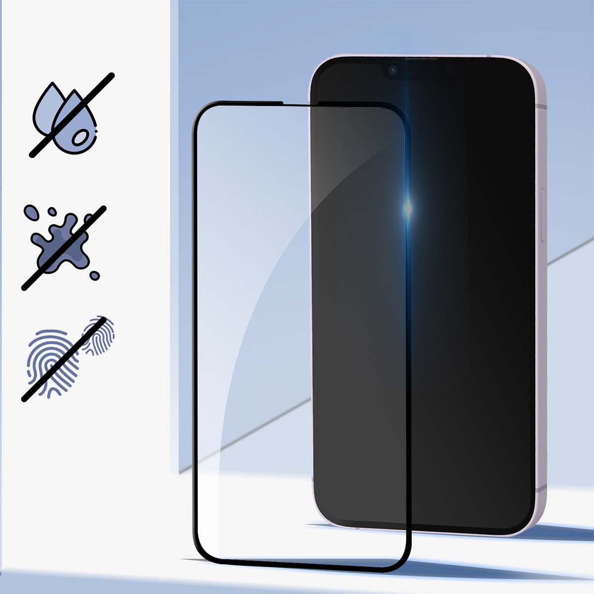Protection d'écran Easy Glass 3D MW pour iPhone 13 Pro Max - 4