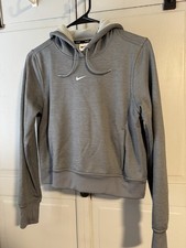 Nike Youth Size Small Therma-Fit Gray Pullover Hoodie