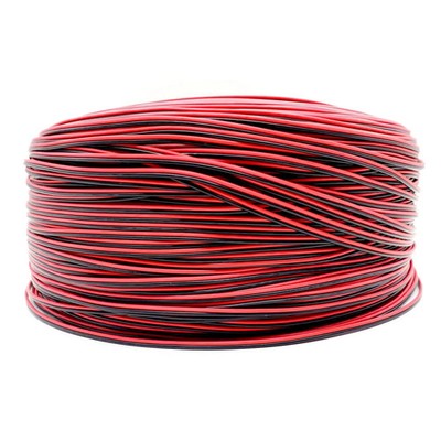 2 Pin Rot Schwarz Draht Kabel 18-26 AWG Verzinnt Kupfer PVC LED Lautsprecher