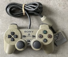 PS1 Controller Analog Official Dualshock Grey PlayStation 1. Tested And Working