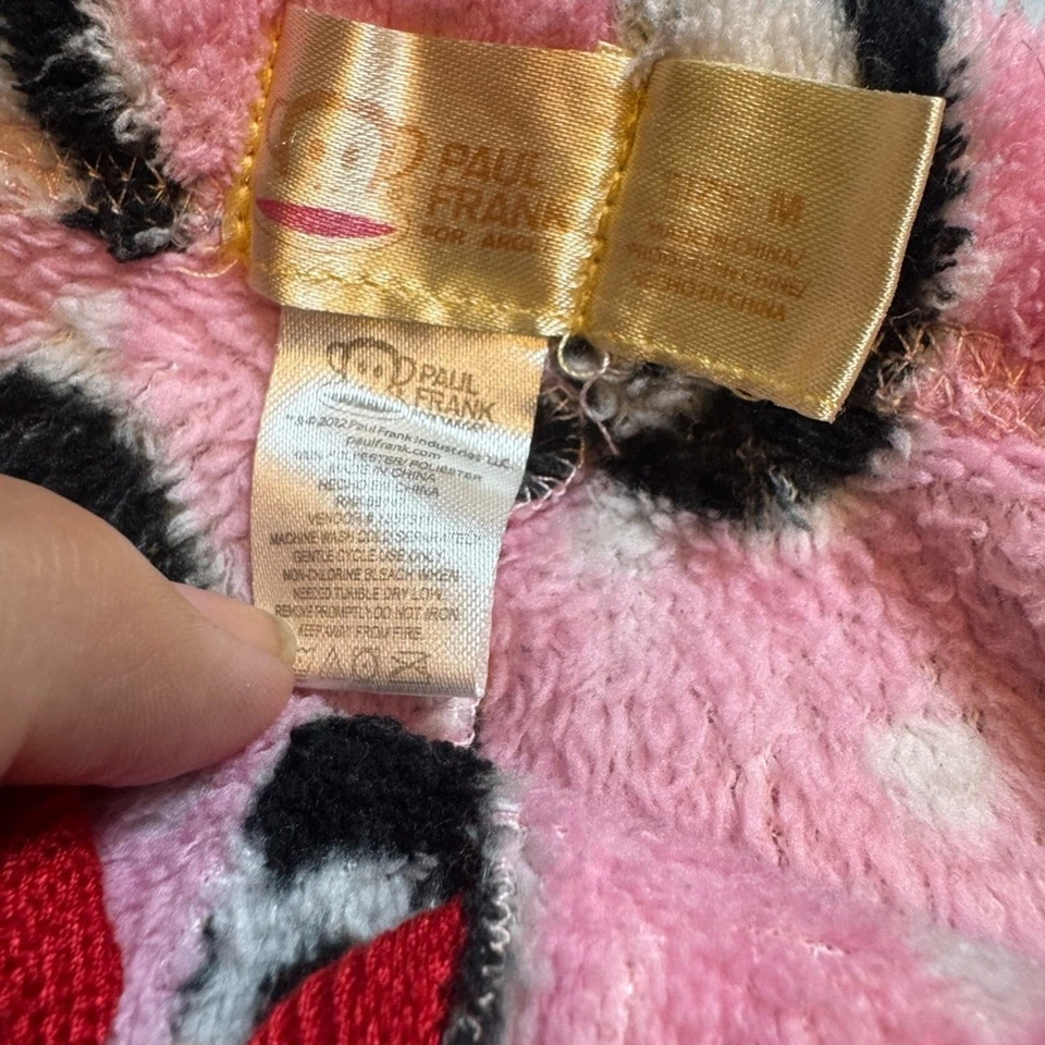 Pantalones de pijama de felpa Paul Frank for Angels Pink Penguin - Talla M Foto 3 de 4