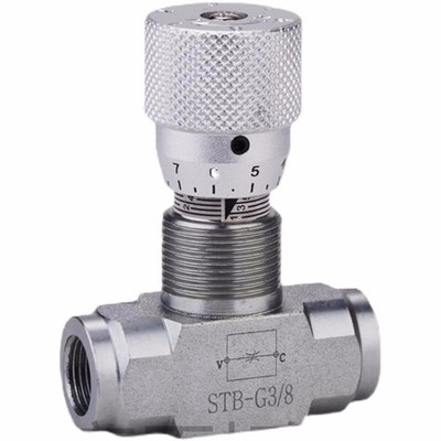 1pcs Hydraulic Flow Control Valve STB-G3/8 Two-way throttle Valve