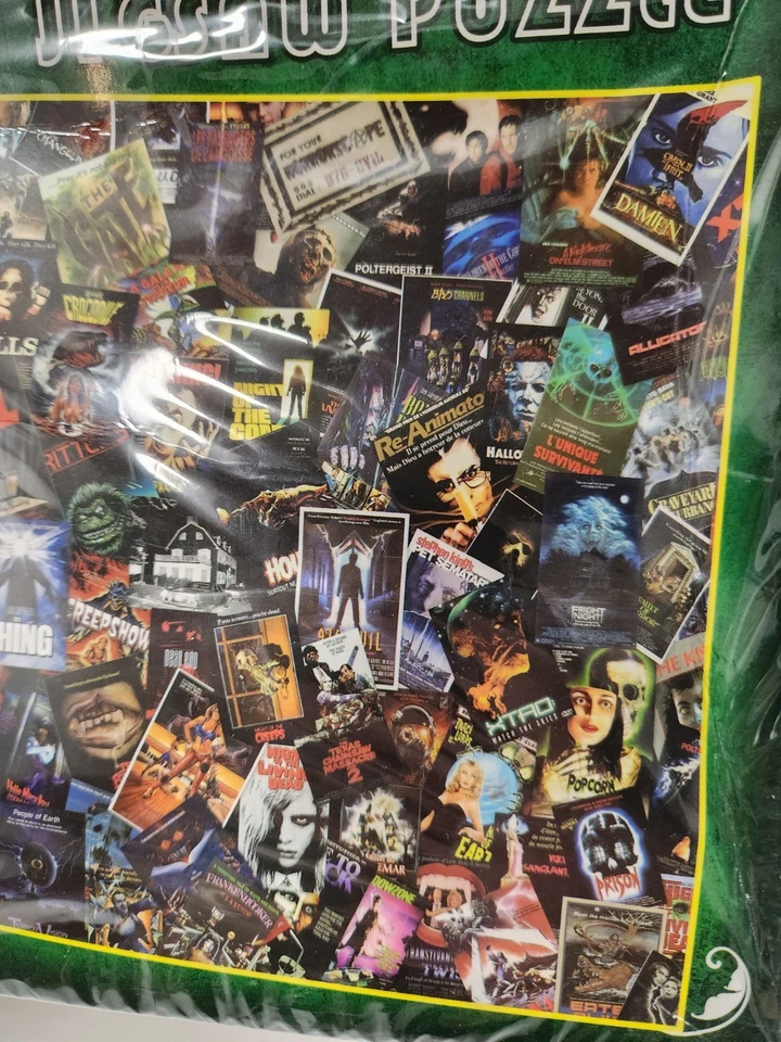 Classic Horror Movie Posters Jigsaw Puzzle 1000 Pieces DCBA HGFE Halloween NEW - Image 3 of 4