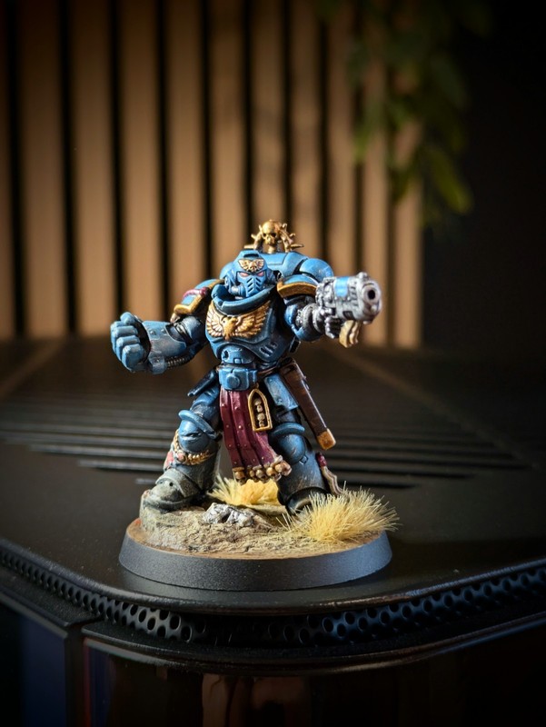 Ultramarines Lieutenant Powerfist | Well Painted | Warhammer 40k Space Marines