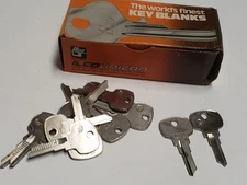 Vtg Lot of 13 ILCO Uncut Key Blanks - 1069-5Z - NOS - NEW